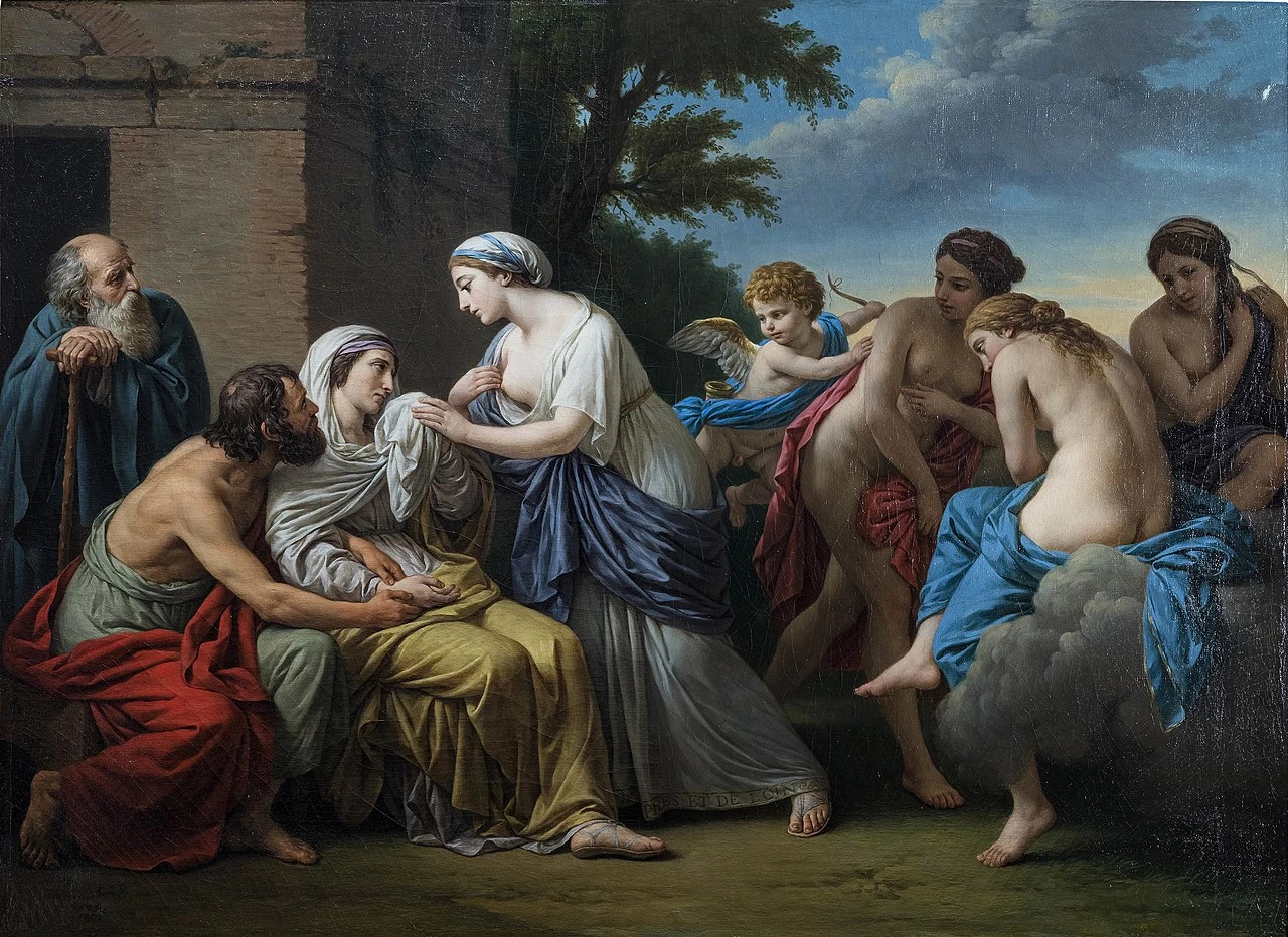 L'amicizia che consola la vecchiaia dalla perdita della bellezza e dalla partenza dei piaceri